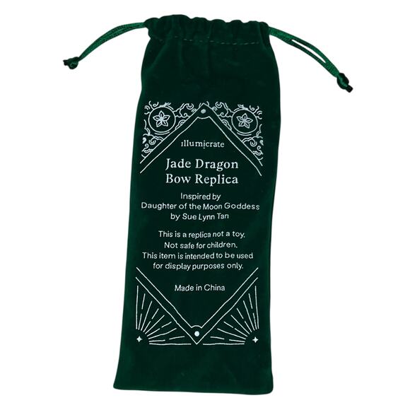 Illumicrate Daughter of the Moon Goddess Jade Dragon Bow Replica - May 2025 - Picture 7 of 8